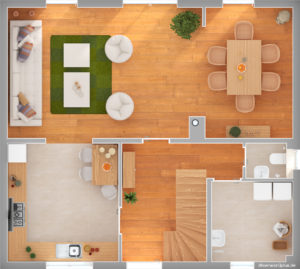 3D-Grundriss Town&Country