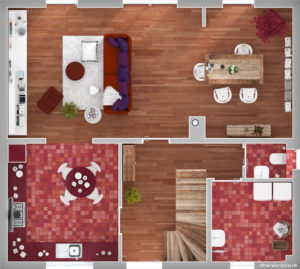 3D-Grundriss Town&Country