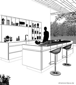 Rendering_Kueche_Draht