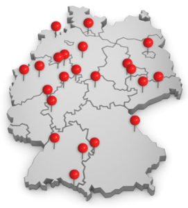 Deutschlandkarte Referenzen